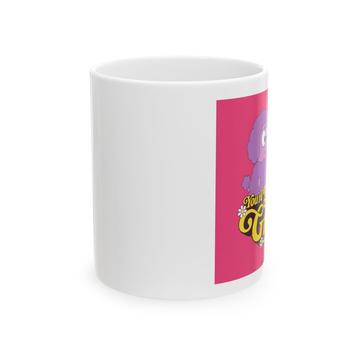 Bluey Doing Great Mug - alternate angle 2, merchandise