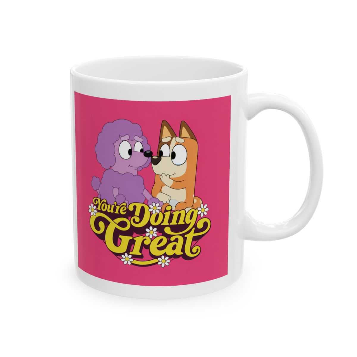 Bluey Doing Great Mug