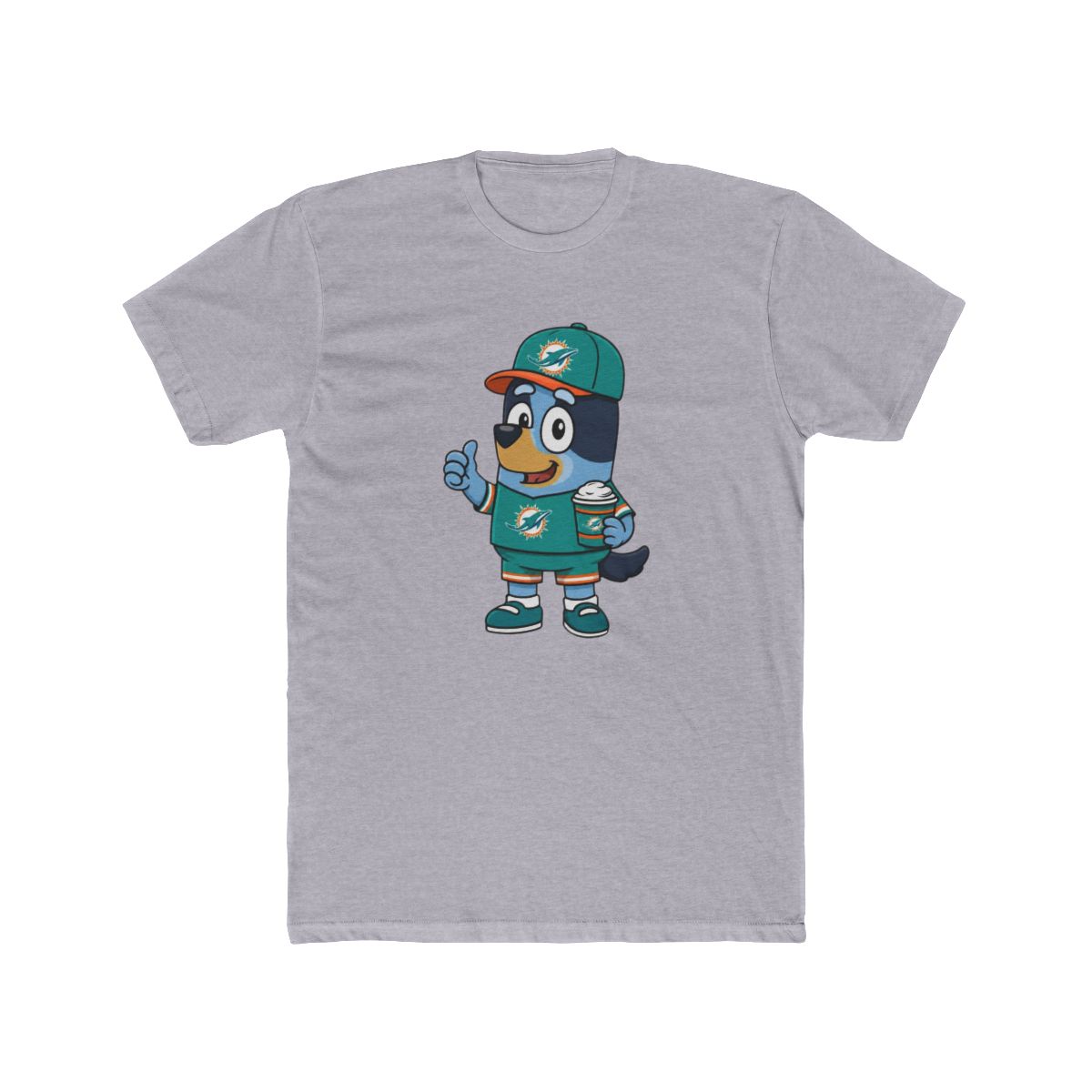 Miami Football Bluey Fans T Shirt — official Bluey T-Shirts