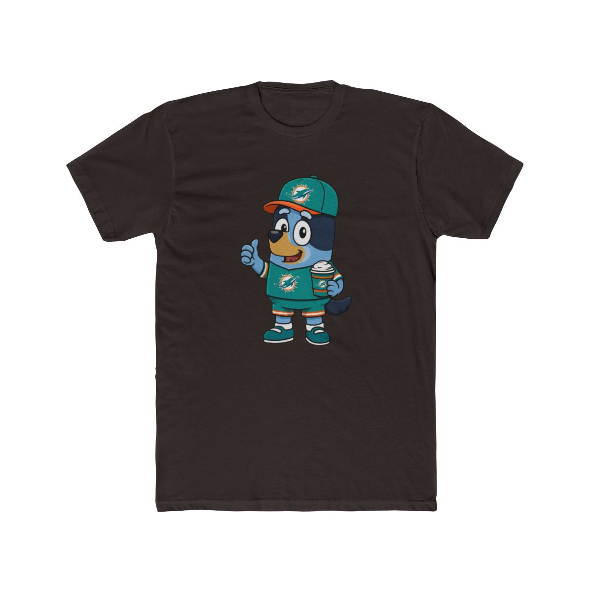 Miami Football Bluey Fans T Shirt - alternate angle 2, merchandise