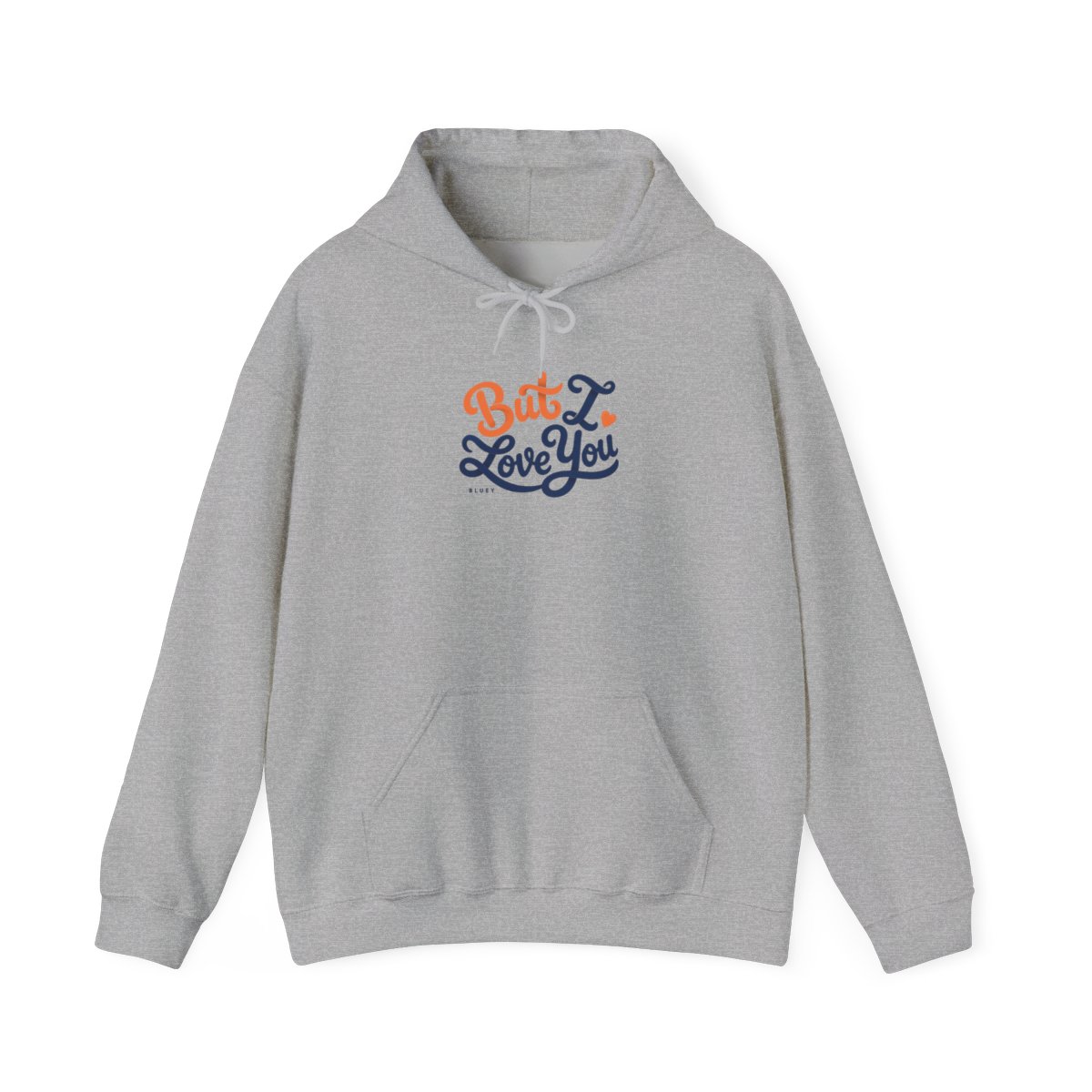 Bluey "But I Love You" Hoodie - alternate angle 2, merchandise