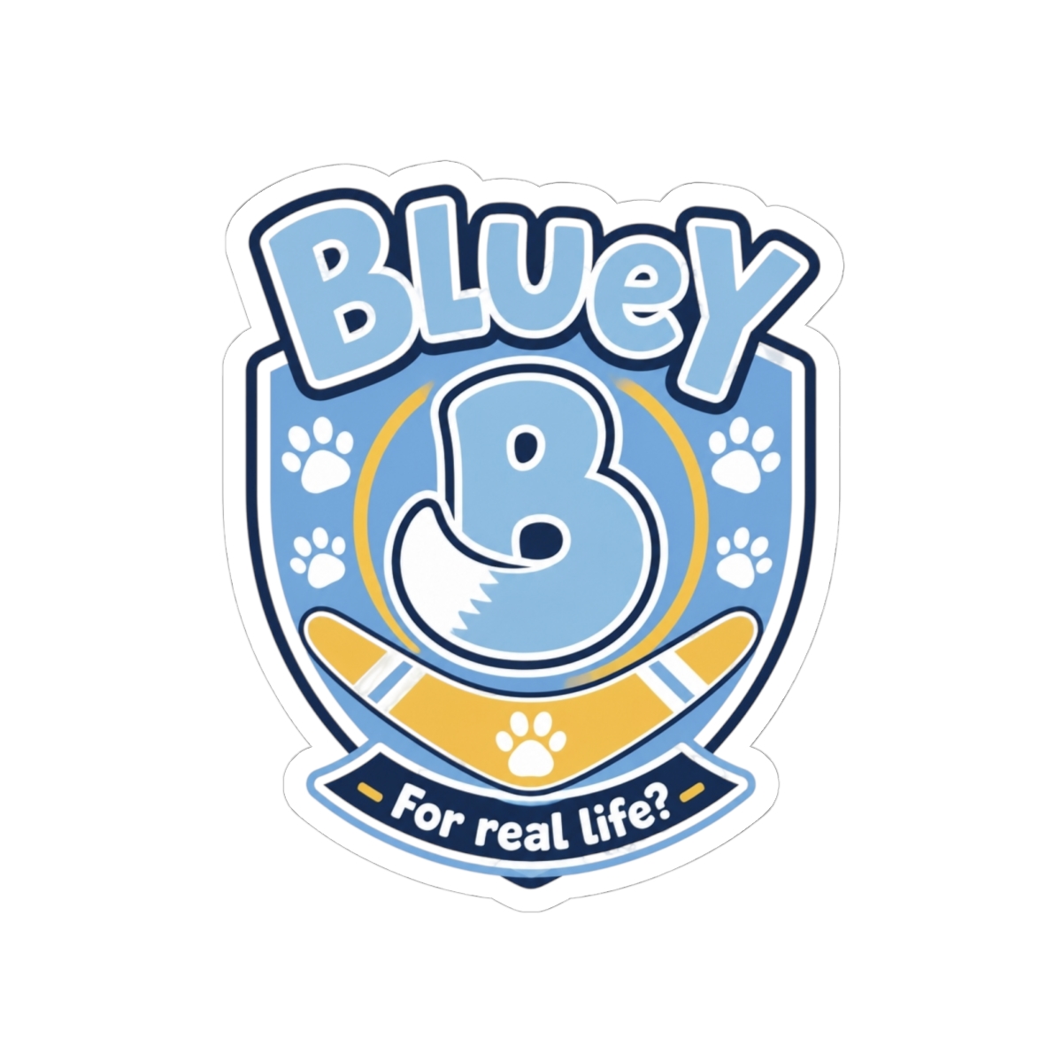 Bluey "Bluey" Sticker - Official Stickers merchandise