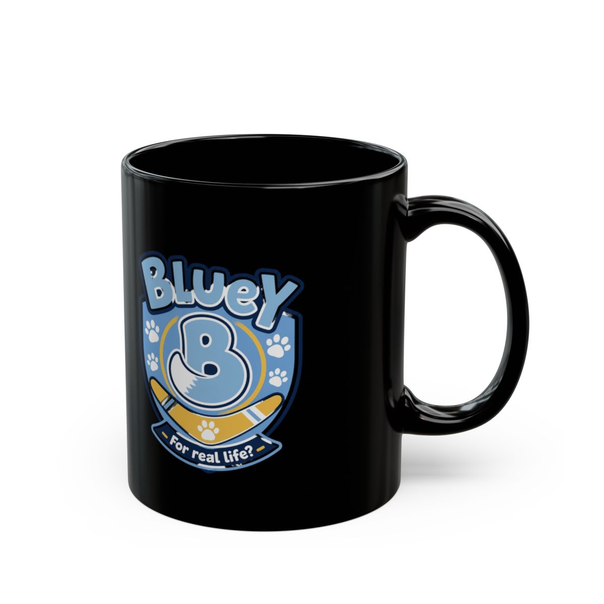Bluey Black Mug - Official mugs merchandise