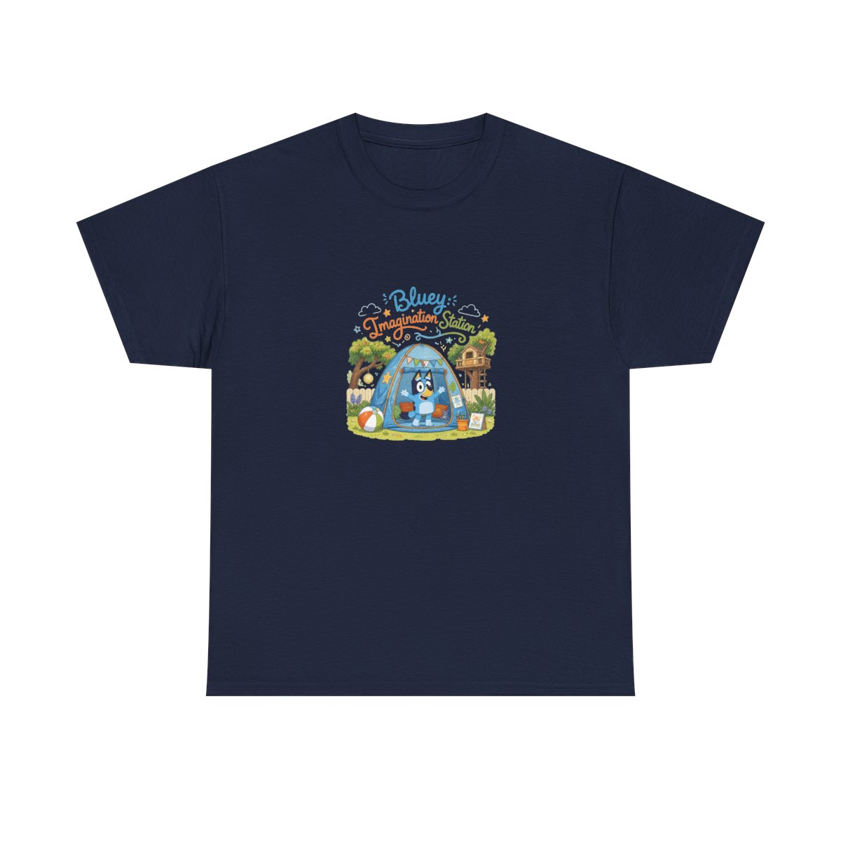 Bluey "Bluey: Imagination Station" Unisex Tee - alternate angle 3, merchandise