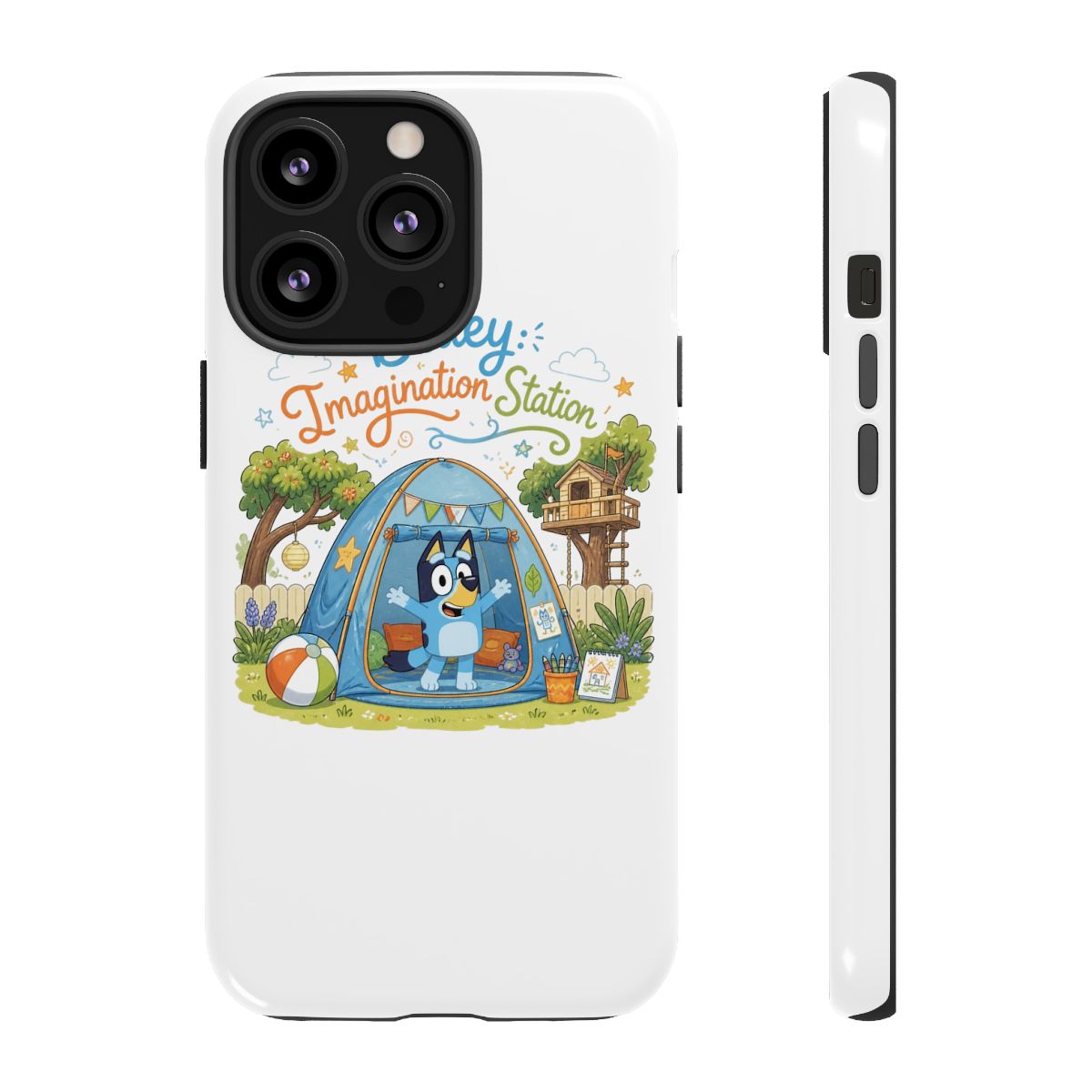 Bluey "Bluey: Imagination Station" Phone Case - alternate angle 1, merchandise