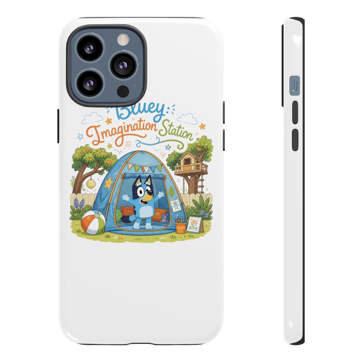 Bluey "Bluey: Imagination Station" Phone Case - alternate angle 2, merchandise