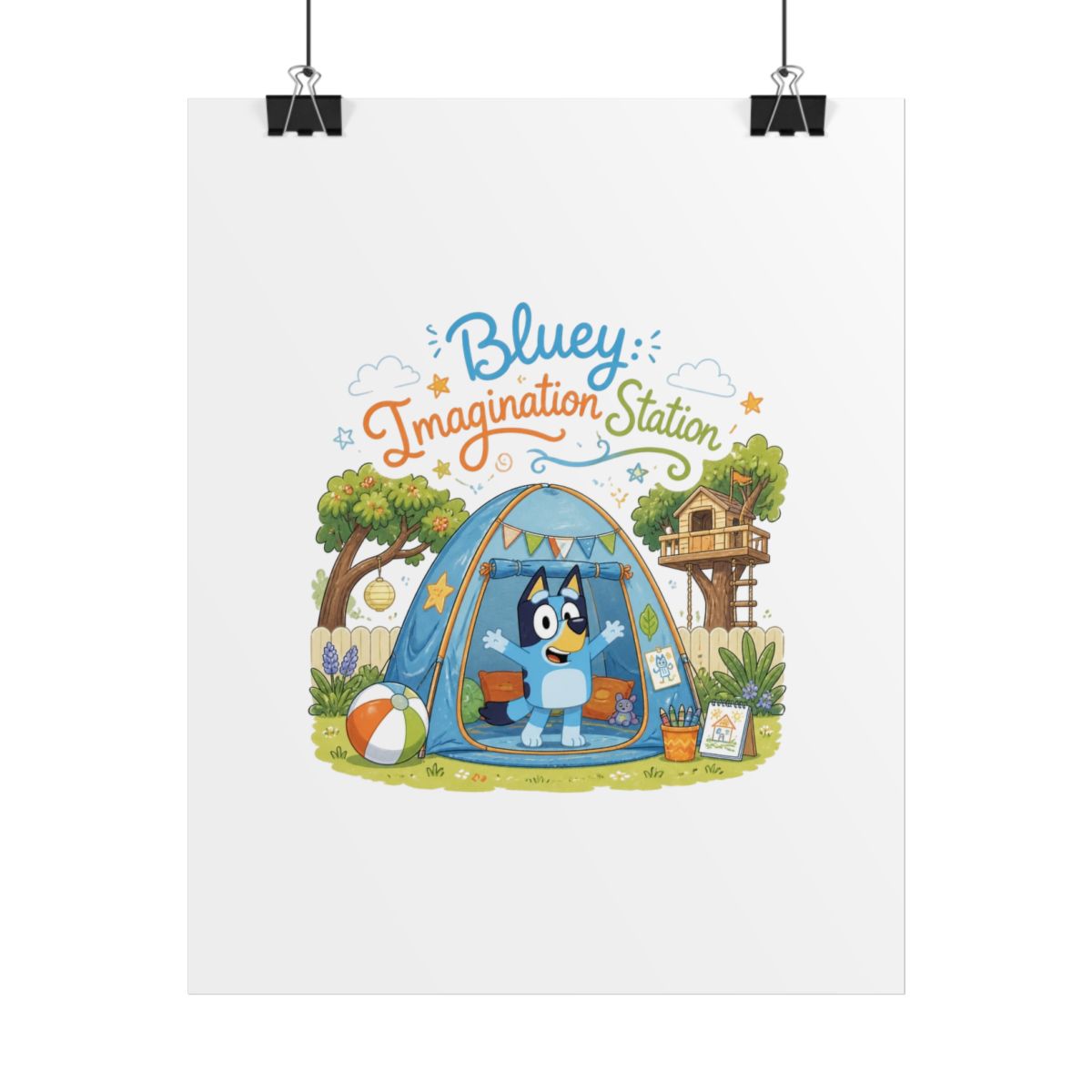 Bluey "Bluey: Imagination Station" Poster