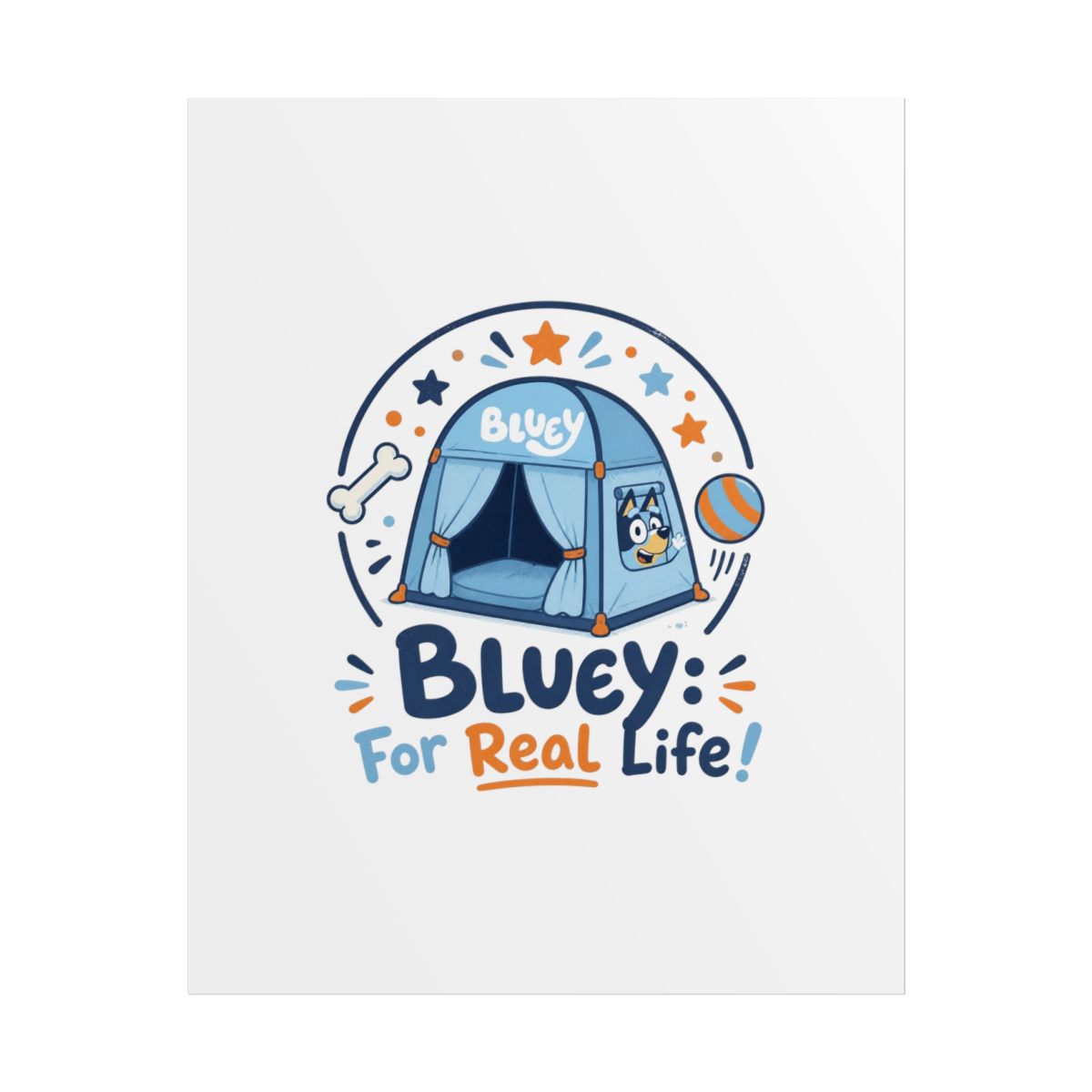 Bluey Poster - Official Posters & Wall Art merchandise