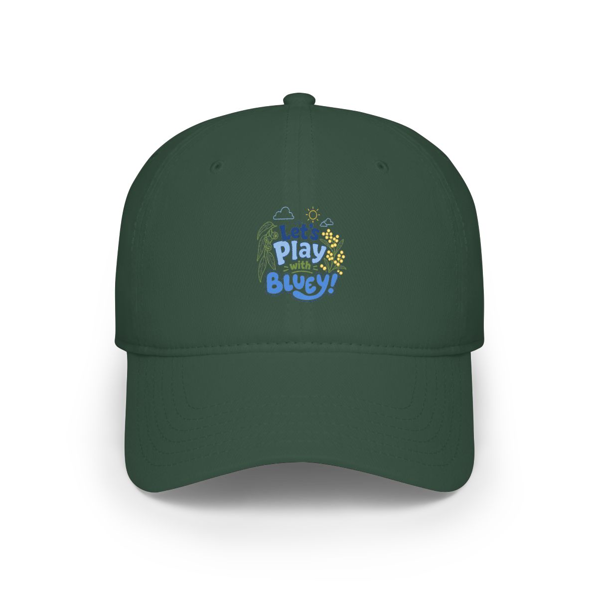 Bluey "Play with Bluey!" Hat - alternate angle 4, merchandise