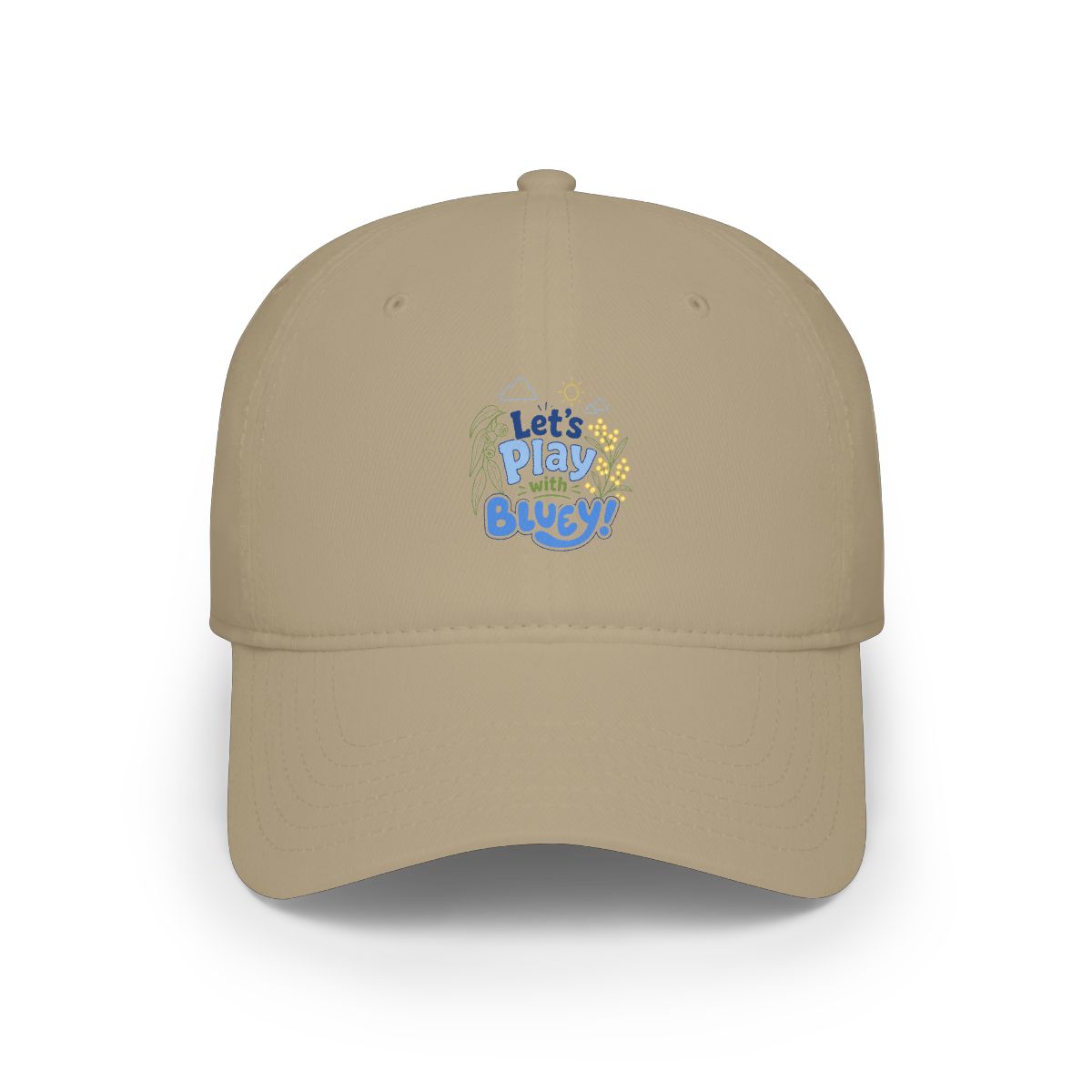 Bluey "Play with Bluey!" Hat - alternate angle 3, merchandise