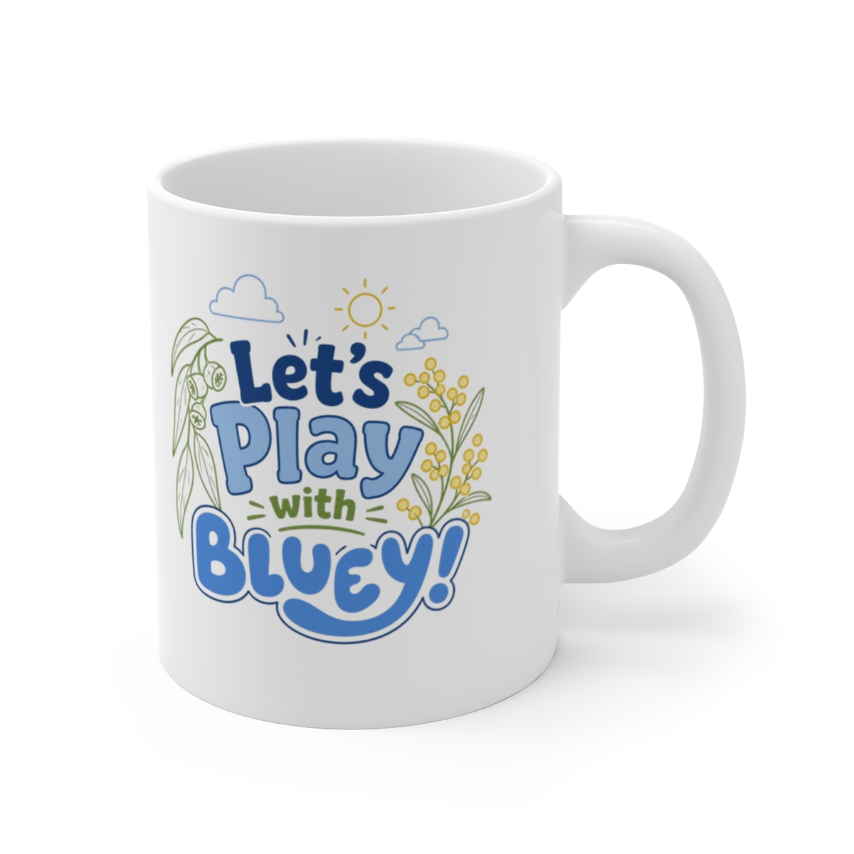 Bluey "Play with Bluey!" Mug