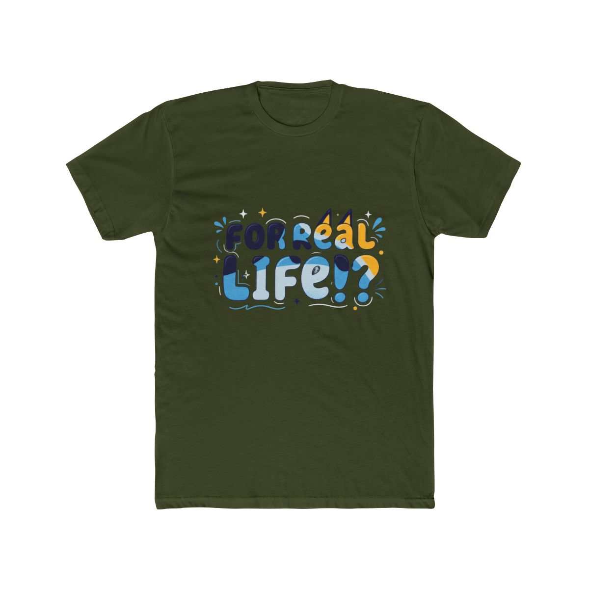 For Real Life Bluey T Shirt - alternate angle 5, merchandise
