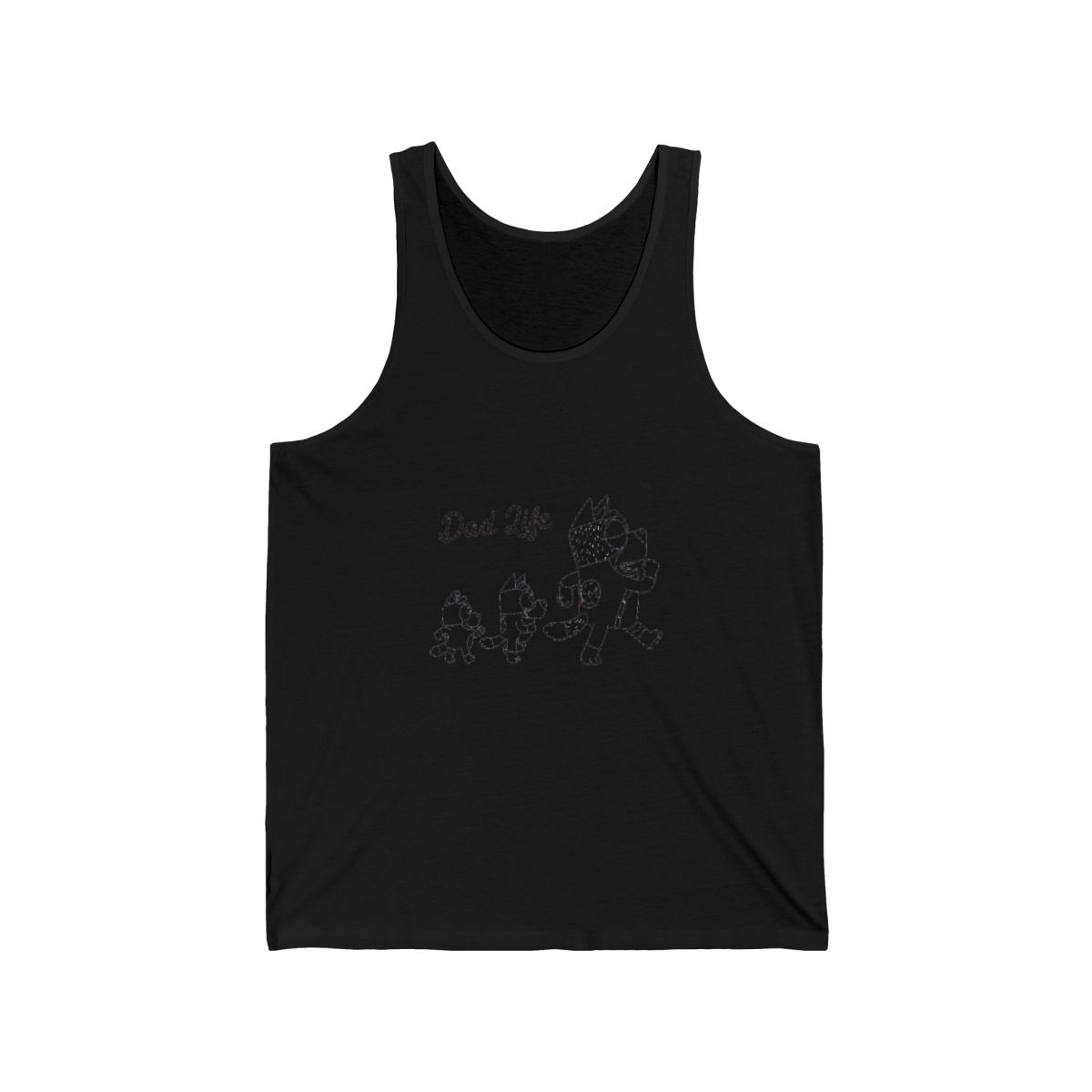 Bluey Dad Life Tank Top - Official tank-tops merchandise