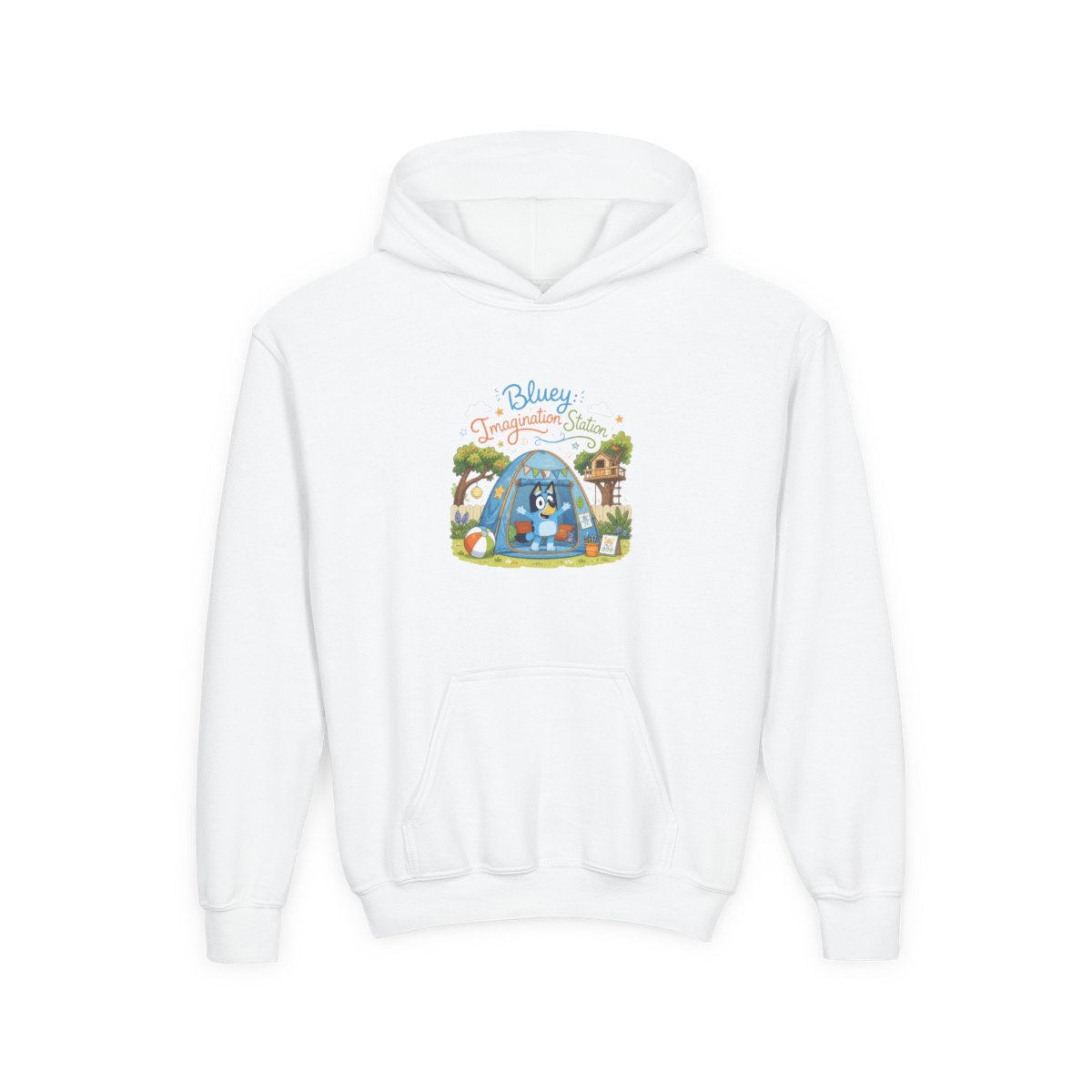 Bluey "Bluey: Imagination Station" Kids Hoodie - alternate angle 2, merchandise
