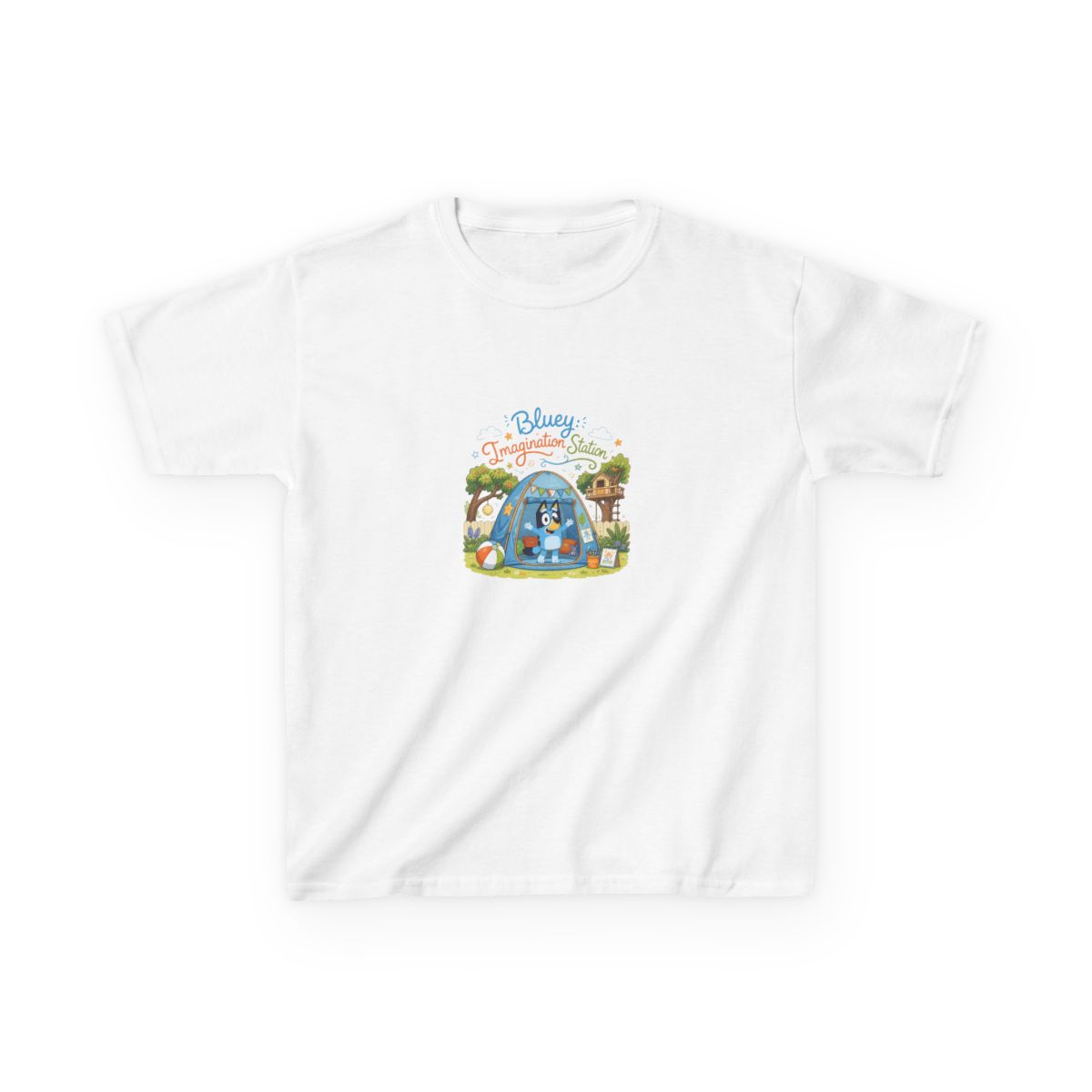 Bluey "Bluey: Imagination Station" Unisex Kids Tee - alternate angle 2, merchandise