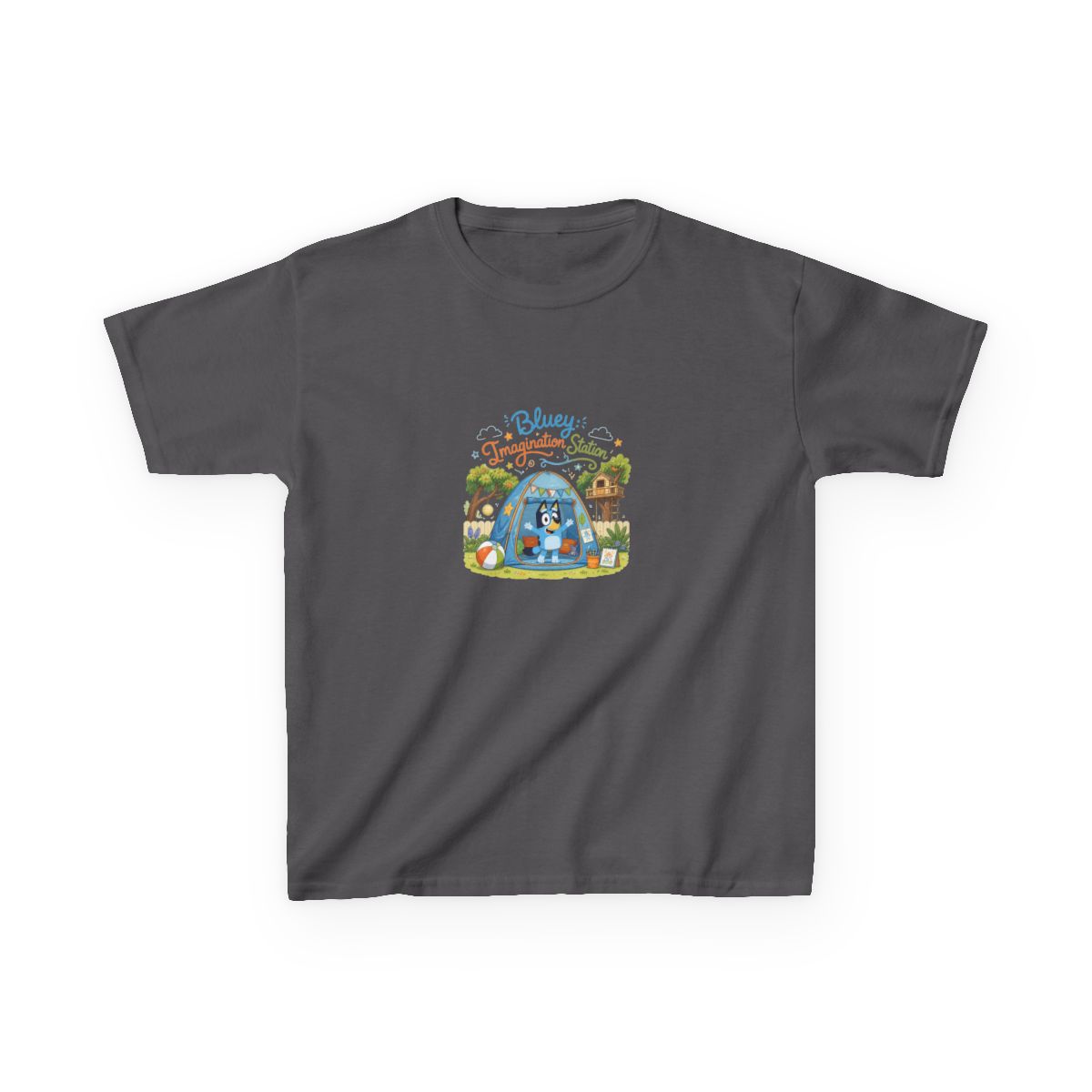 Bluey "Bluey: Imagination Station" Unisex Kids Tee - alternate angle 3, merchandise