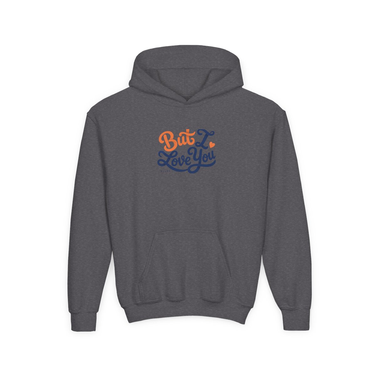 Bluey "But I Love You" Kids Hoodie - alternate angle 3, merchandise
