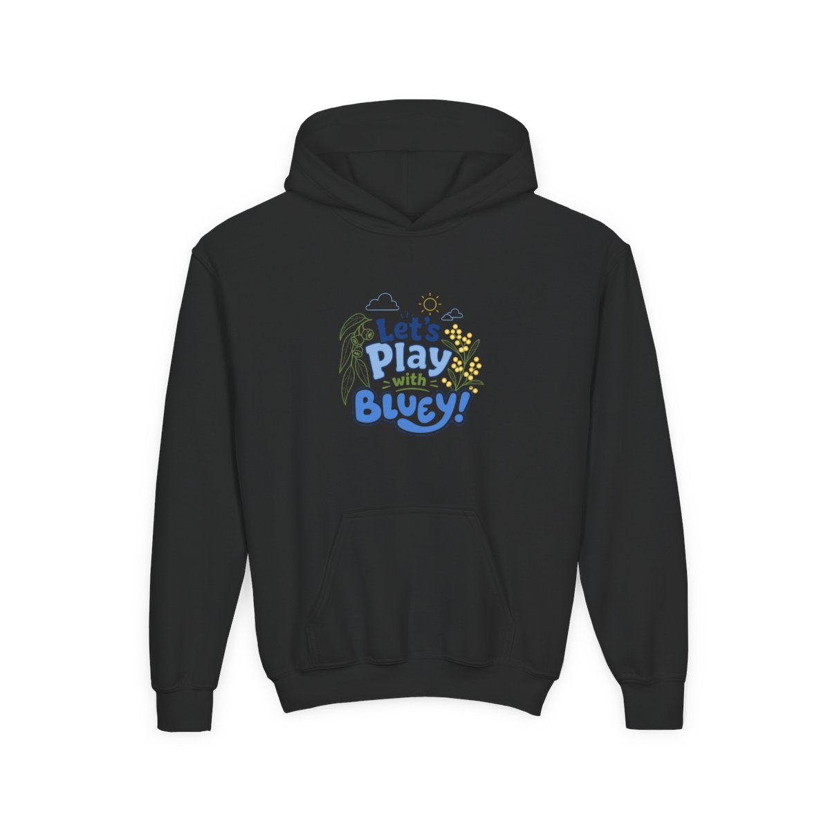 Bluey "Play with Bluey!" Hoodie