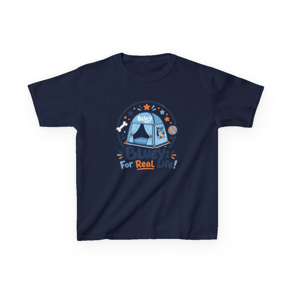 Bluey Kids Tee - alternate angle 3, merchandise