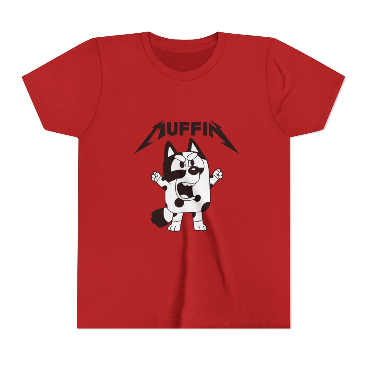Bluey Muffin Kids T Shirt - alternate angle 5, merchandise