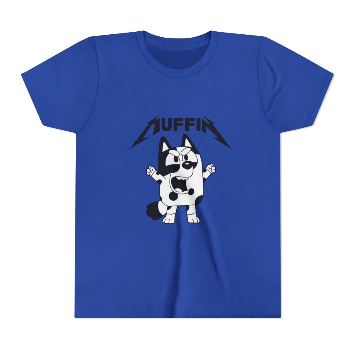 Bluey Muffin Kids T Shirt - alternate angle 3, merchandise