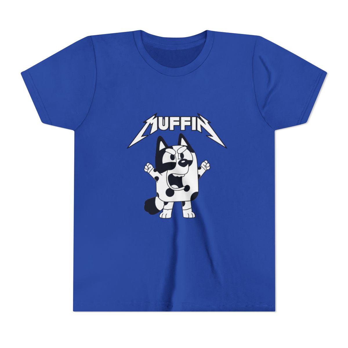 Bluey Muffin Kids T Shirt - alternate angle 4, merchandise