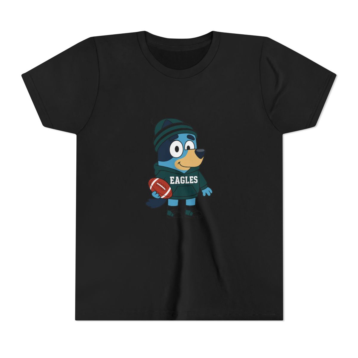 Bluey Philadelphia Eagles M10163 Kids T-Shirt - alternate angle 3, merchandise