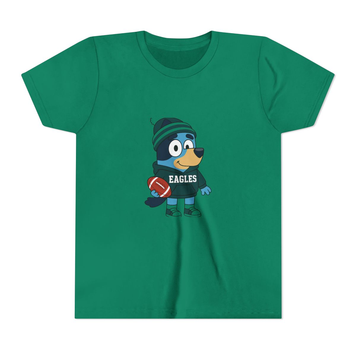 Bluey Philadelphia Eagles M10163 Kids T-Shirt - alternate angle 4, merchandise