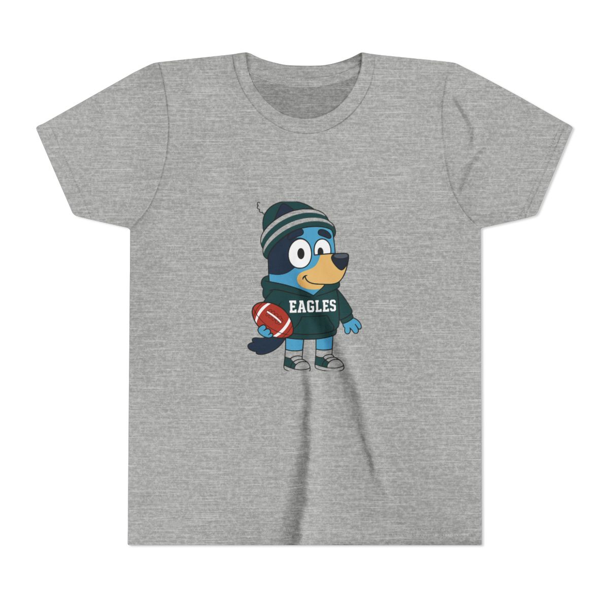Bluey Philadelphia Eagles M10163 Kids T-Shirt - alternate angle 5, merchandise