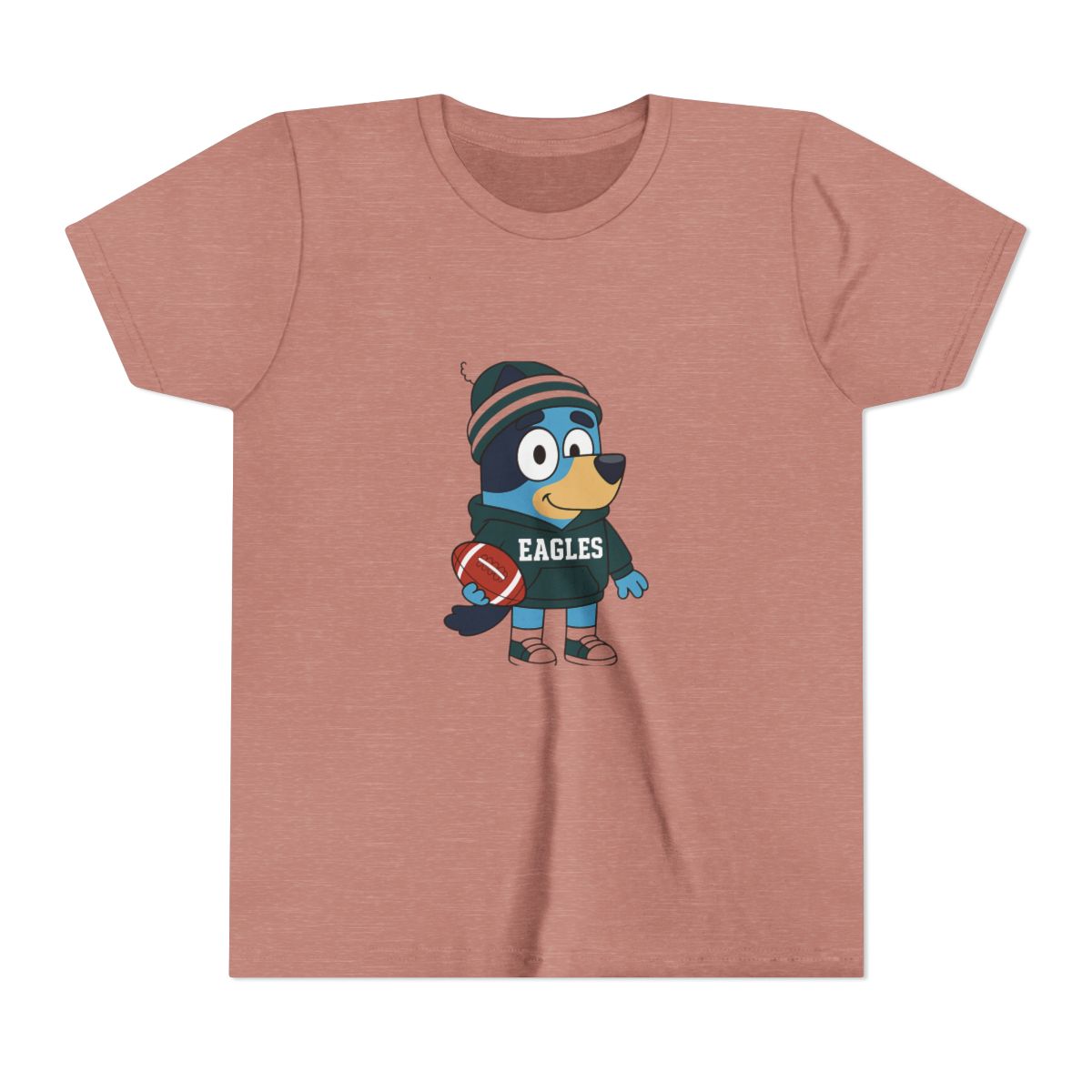 Bluey Philadelphia Eagles M10163 Kids T-Shirt - alternate angle 2, merchandise