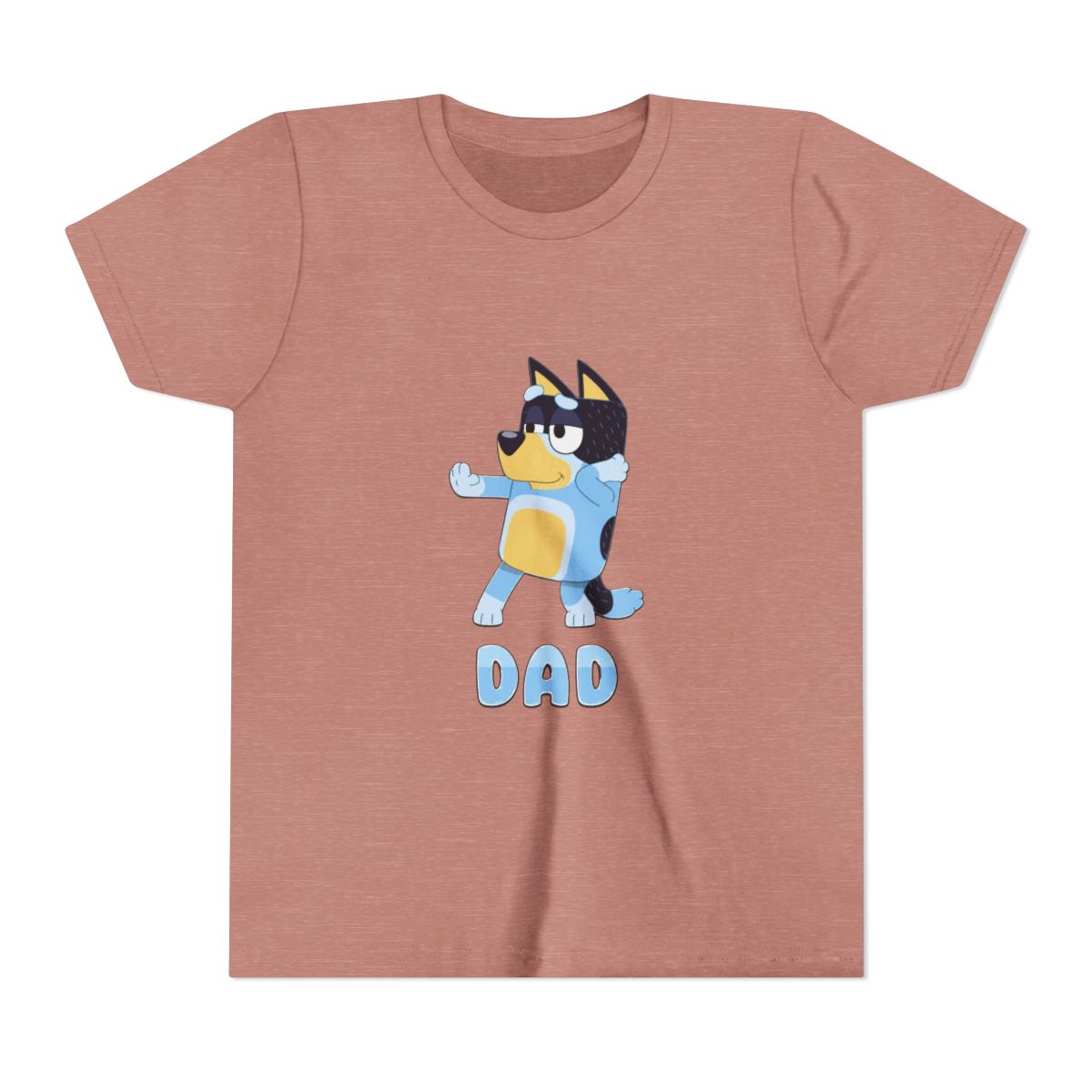 Dad Bluey Kids T Shirt - alternate angle 2, merchandise