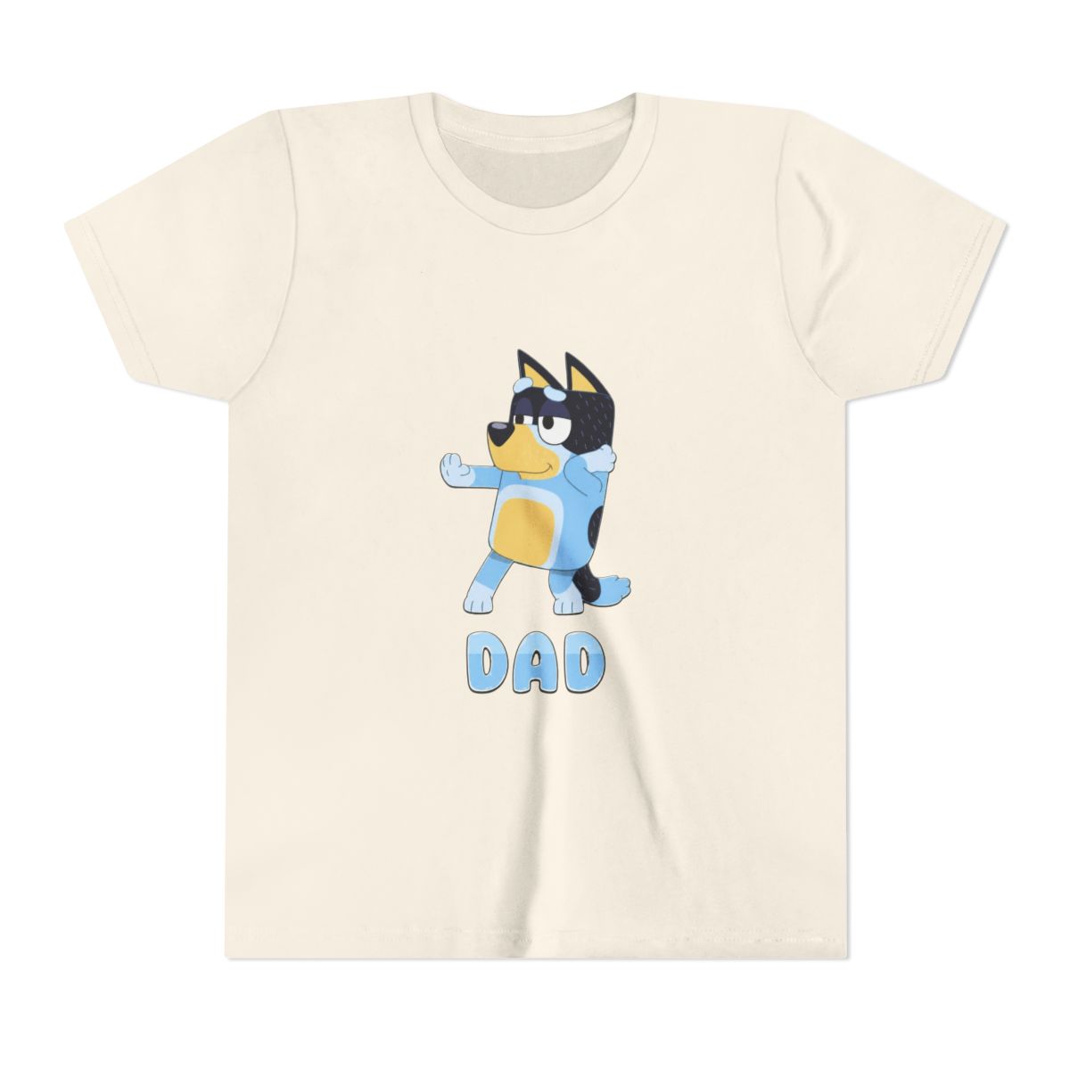 Dad Bluey Kids T Shirt - alternate angle 3, merchandise