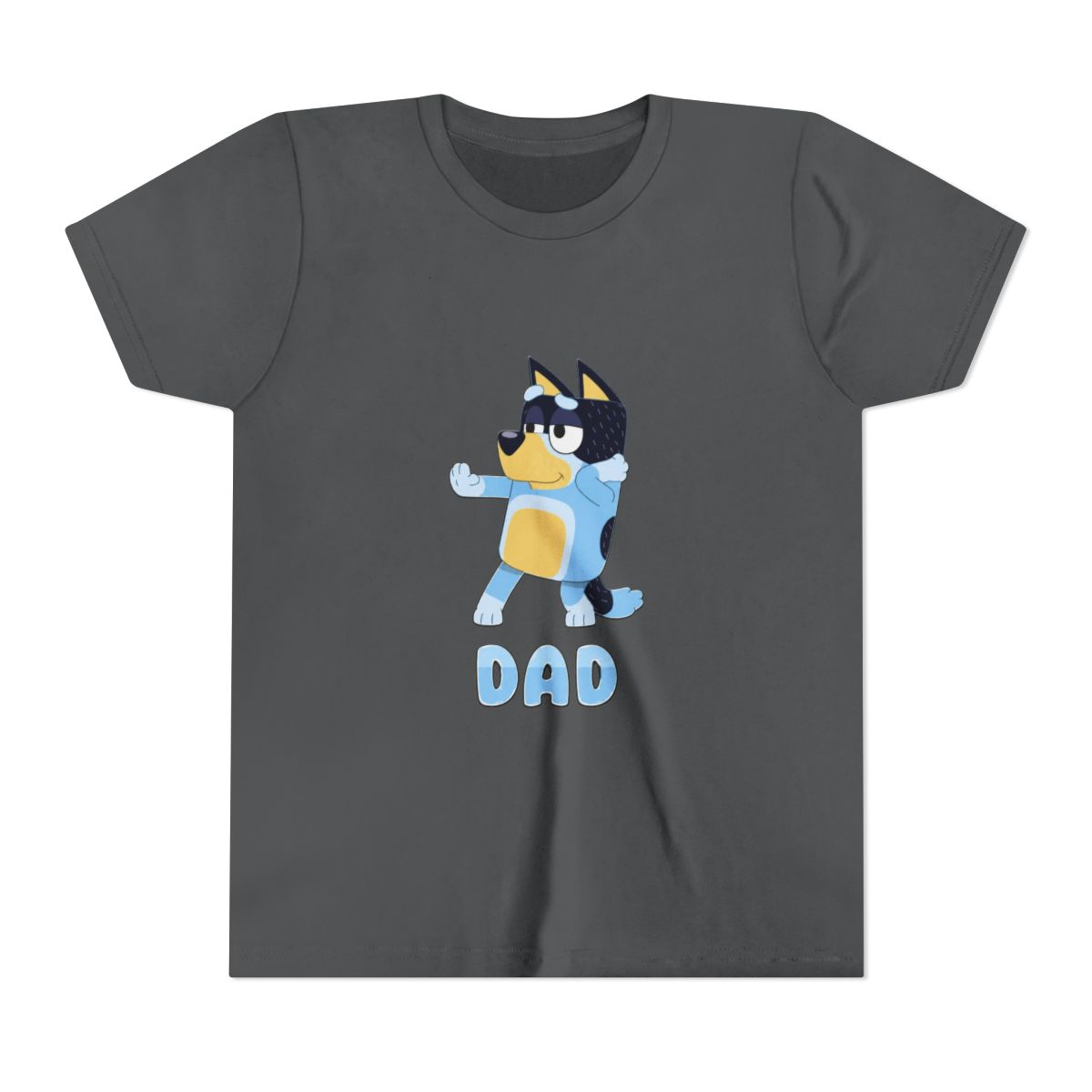 Dad Bluey Kids T Shirt - alternate angle 2, merchandise