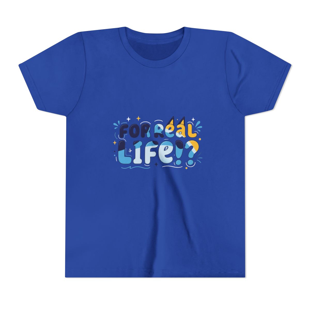 For Real Life Bluey Kids T Shirt - alternate angle 4, merchandise