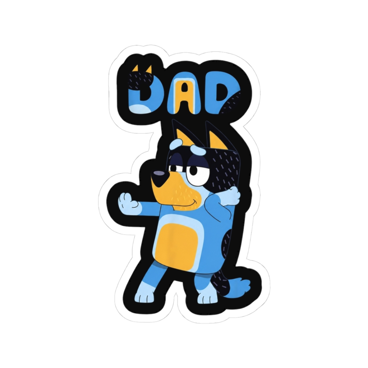 dad bluey Sticker - Official stickers merchandise
