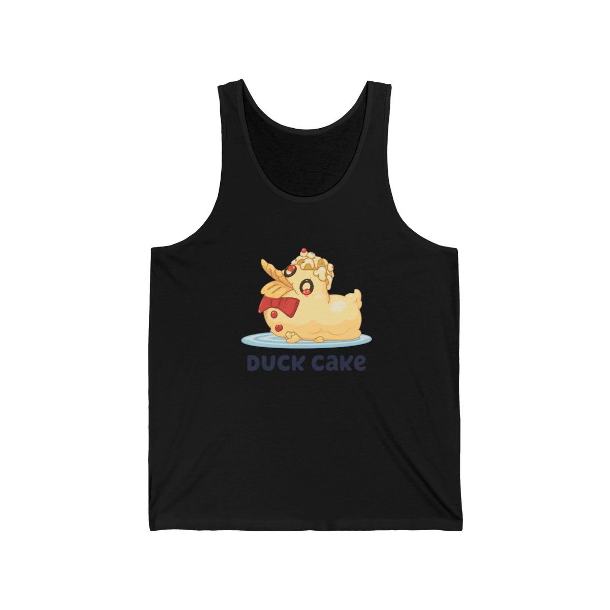 Bluey Duck Cake Tank Top - Official tank-tops merchandise